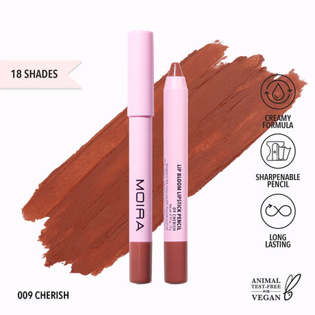 MOIRA - LIP BLOOM LIPSTICK PENCIL MATTE LONG LASTING