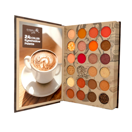 SIMPLY BELLA- COFFE TIME- BOOK PALETTE- 1PC