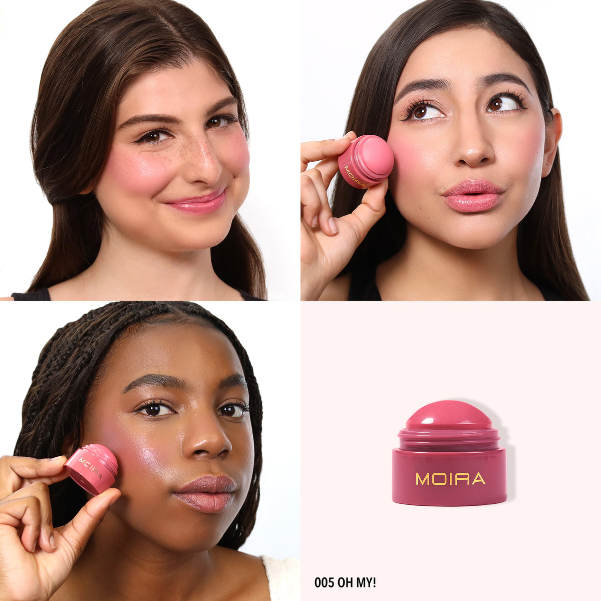 MOIRA - SOFT BLUSH BALM COLLECTION