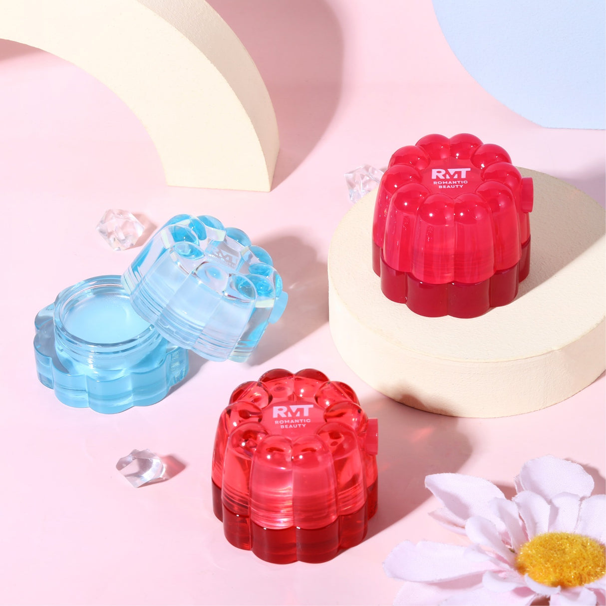 ROMANTIC BEAUTY -  JELLY DREAM GLOWY MELTING BALM (12PCS)