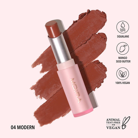 MOIRA - BALM TEXTURE + LIP SHINE- SIGNATURE LIPSTICK -