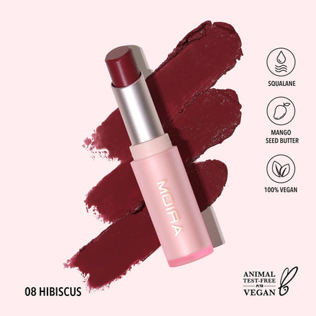 MOIRA - BALM TEXTURE + LIP SHINE- SIGNATURE LIPSTICK -