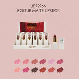 AMUSE - ROGUE MATTE LIPSTICK - 12 COLORS - DISPLAY (24PCS)
