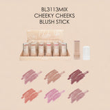 AMUSE - CHEEKY CHEEKS - STICK DE BLUSH CRÉMEUX - PRÉSENTOIR (24PC)