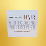 BEAUTY CREATIONS HAIR - 5 IN 1 CURLING MULTISTYLER - (1PC)