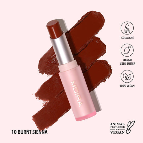 MOIRA - BALM TEXTURE + LIP SHINE- SIGNATURE LIPSTICK -