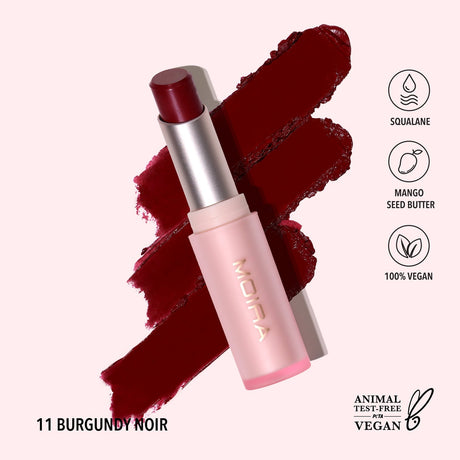 MOIRA - BALM TEXTURE + LIP SHINE- SIGNATURE LIPSTICK -