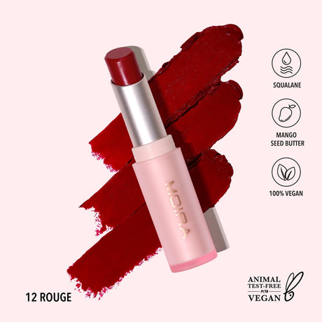 MOIRA - BALM TEXTURE + LIP SHINE- SIGNATURE LIPSTICK -