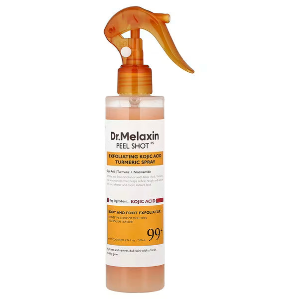 DR. MELAXIN - PEEL SHOT EXFOLIATING KOJIC ACID TURMERIC SPRAY - (1PC)