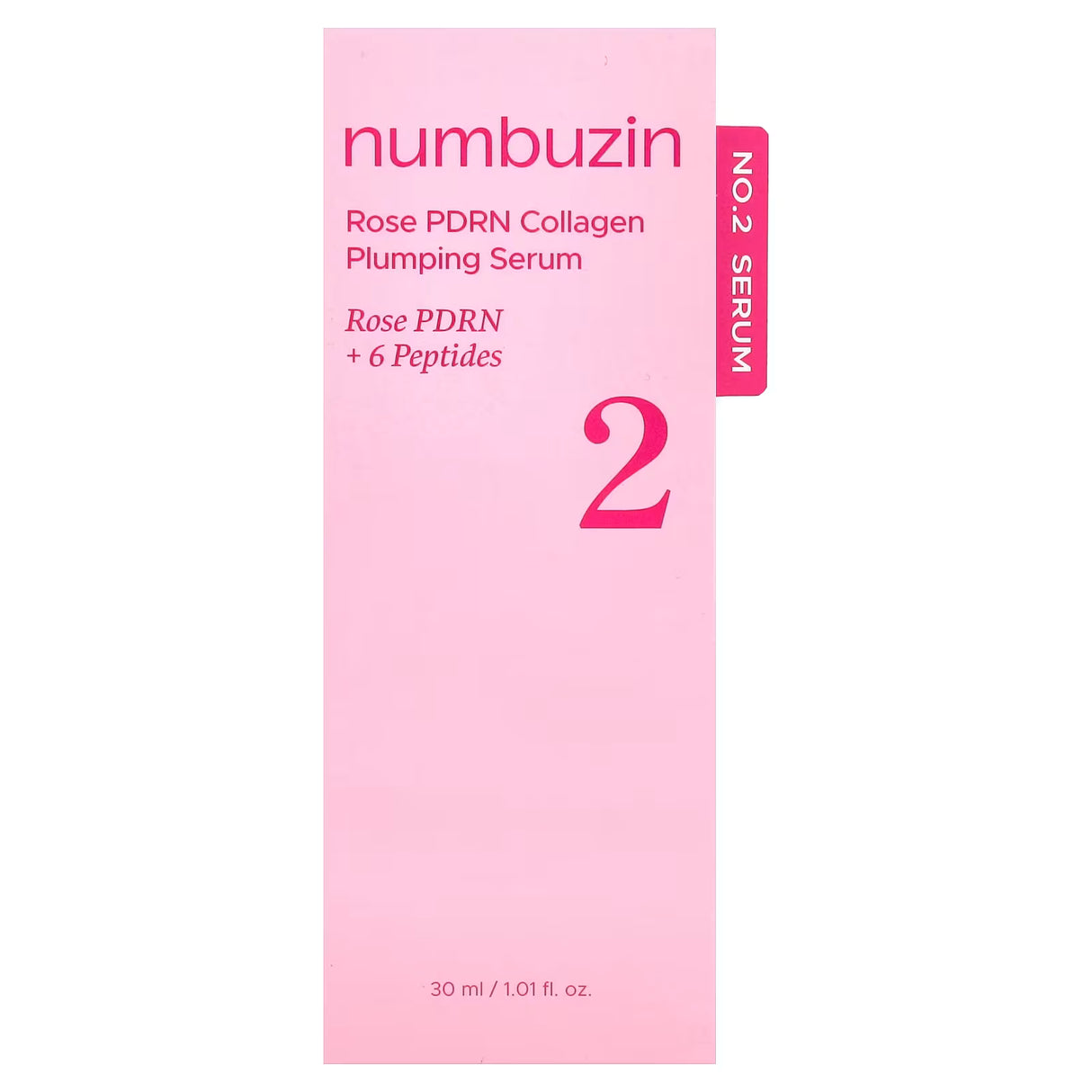 NUMBUZIN - ROSE PDRN COLLAGEN PLUMPING SERUM - (1PC)