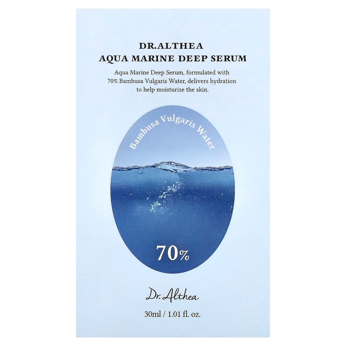 DR.ALTHEA - AQUA MARINE DEEP SERUM - (1PC)