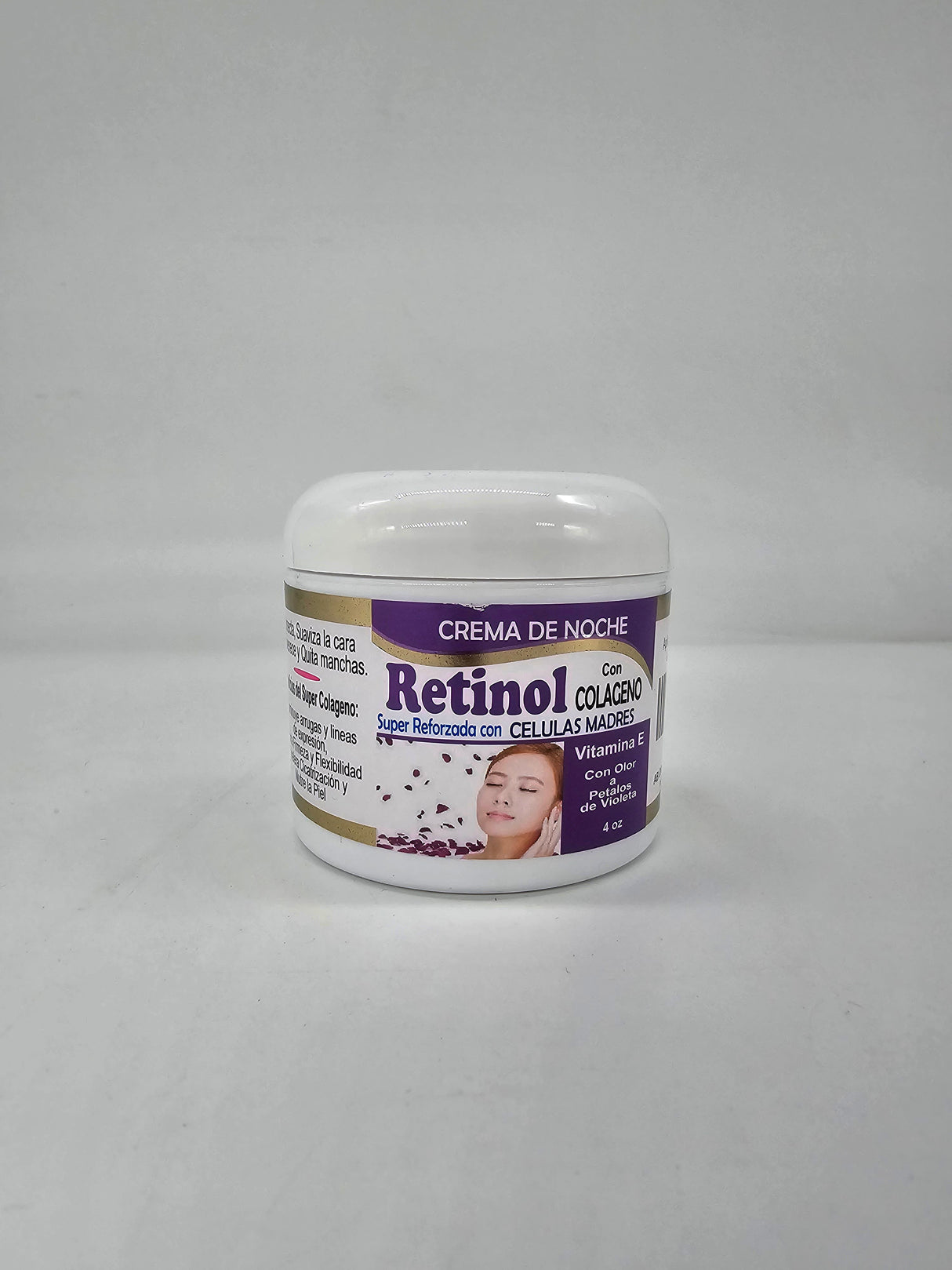 MX- CREMA DE NOCHE- RETINOL CON COLAGENO Y CELULAS MADRES- 1PC