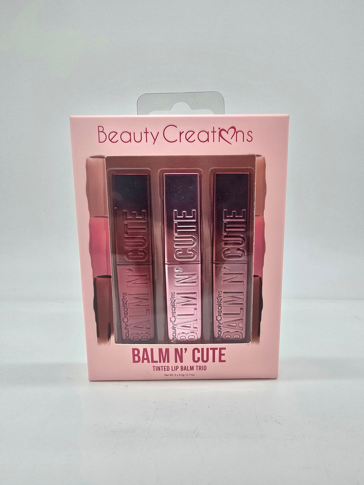 BEAUTY CREATIONS- BALM N' CUTE- TINTED LIP BALM TRIO #1- 1PC