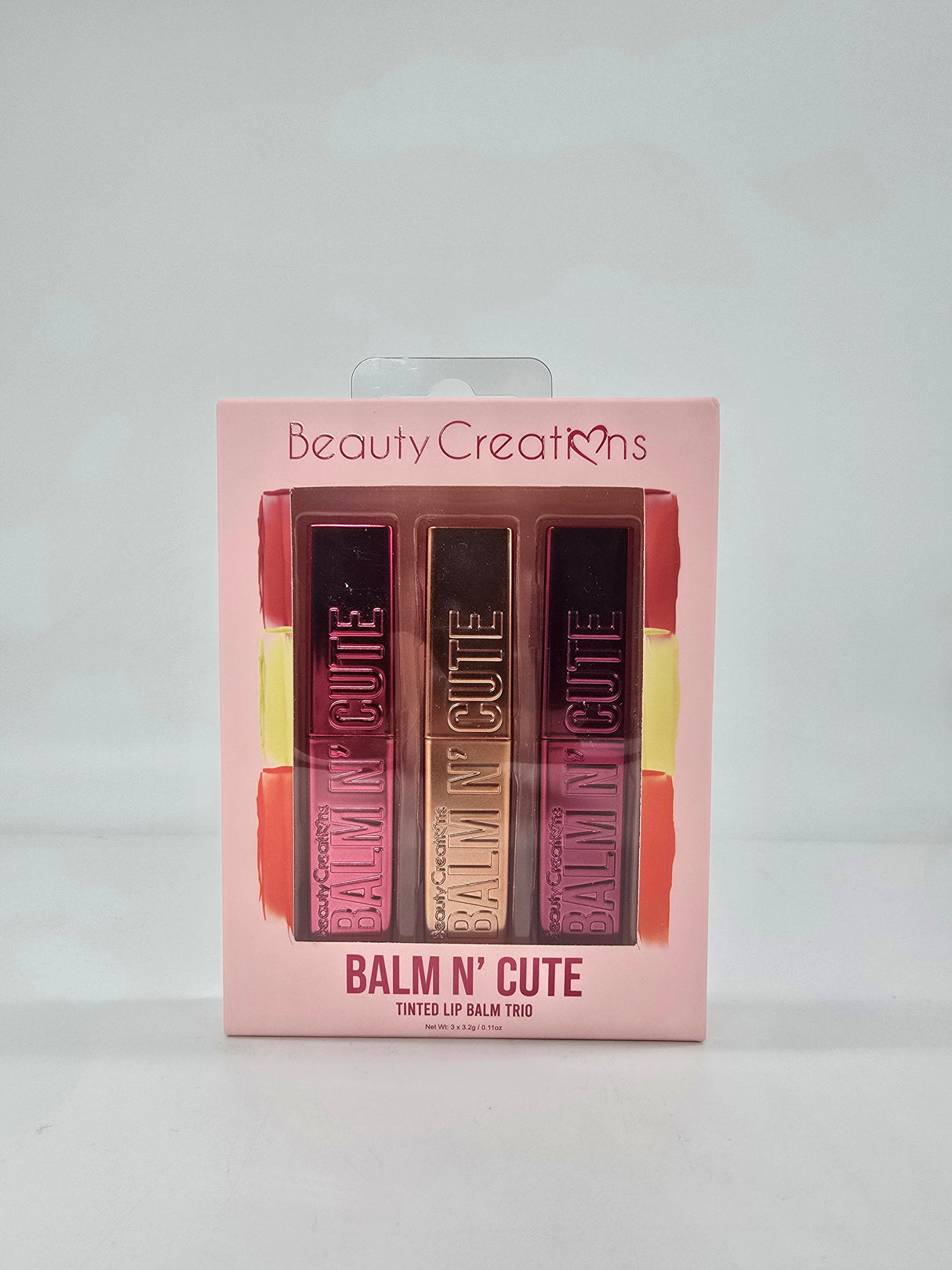 BEAUTY CREATIONS- BALM N' CUTE- TINTED LIP BALM TRIO #2 - 1PC