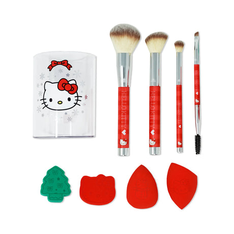 IMPRESSIONS VANITY- HELLO KITTY- HOLIDAY BEAUTY TOOLS BUNDLE- 1PC