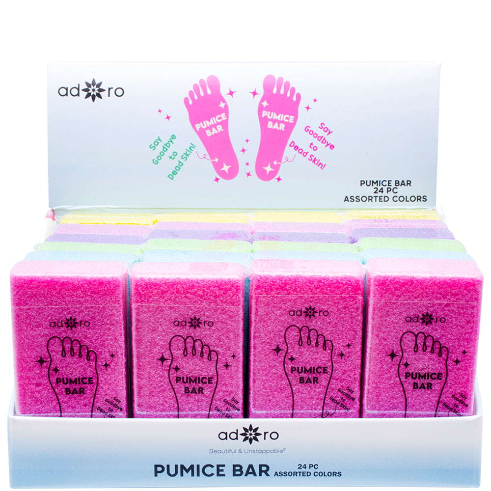 ADORO PROFESSIONAL- ÉPONGE POMME GOMMANTE- BOÎTE DE 24PCS