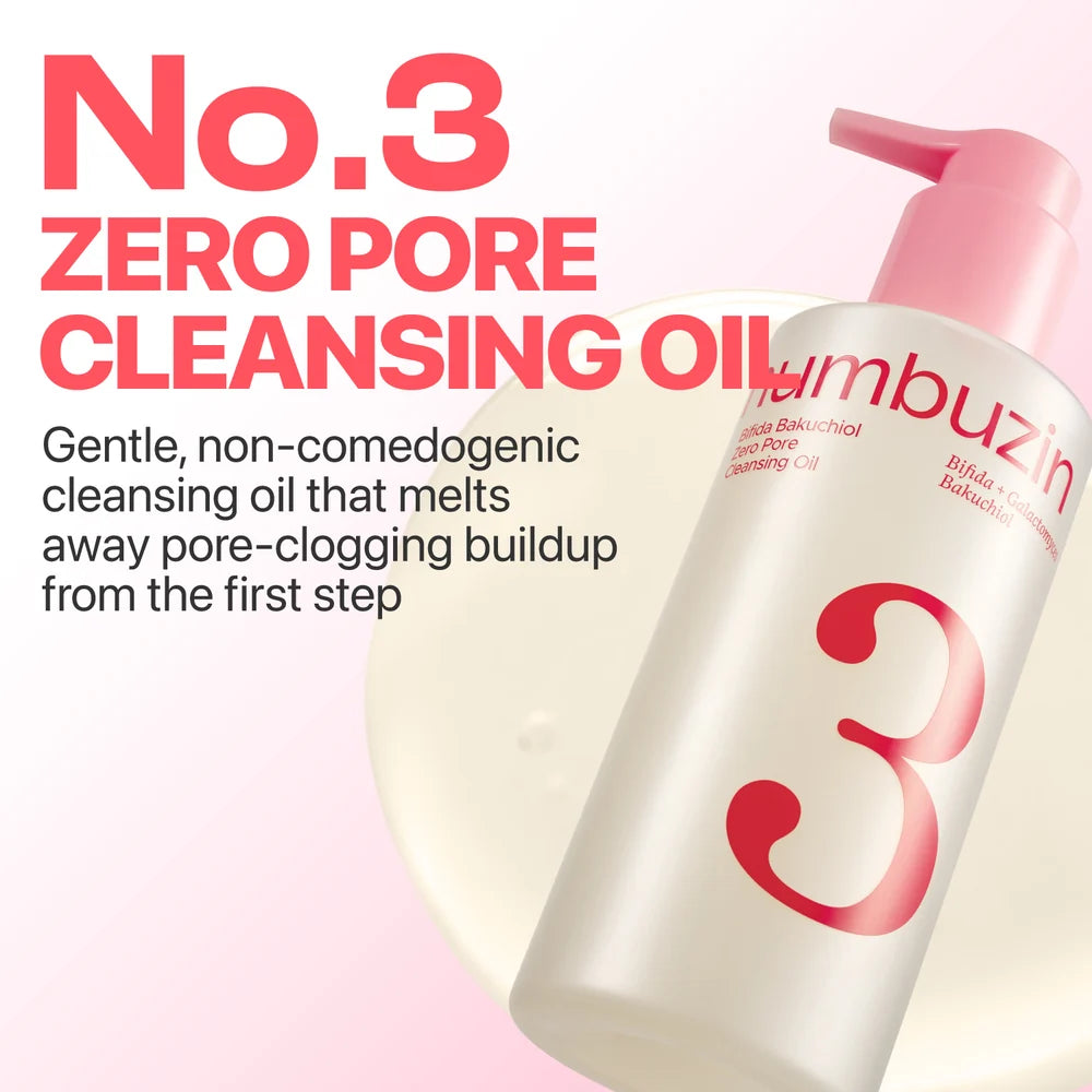 NUMBUZIN - BIFIDA BAKUCHIOL ZERO PORE CLEANSING OIL - (1PC)