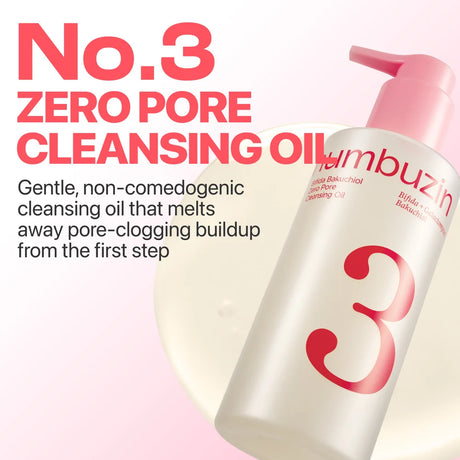NUMBUZIN - BIFIDA BAKUCHIOL ZERO PORE CLEANSING OIL - (1PC)