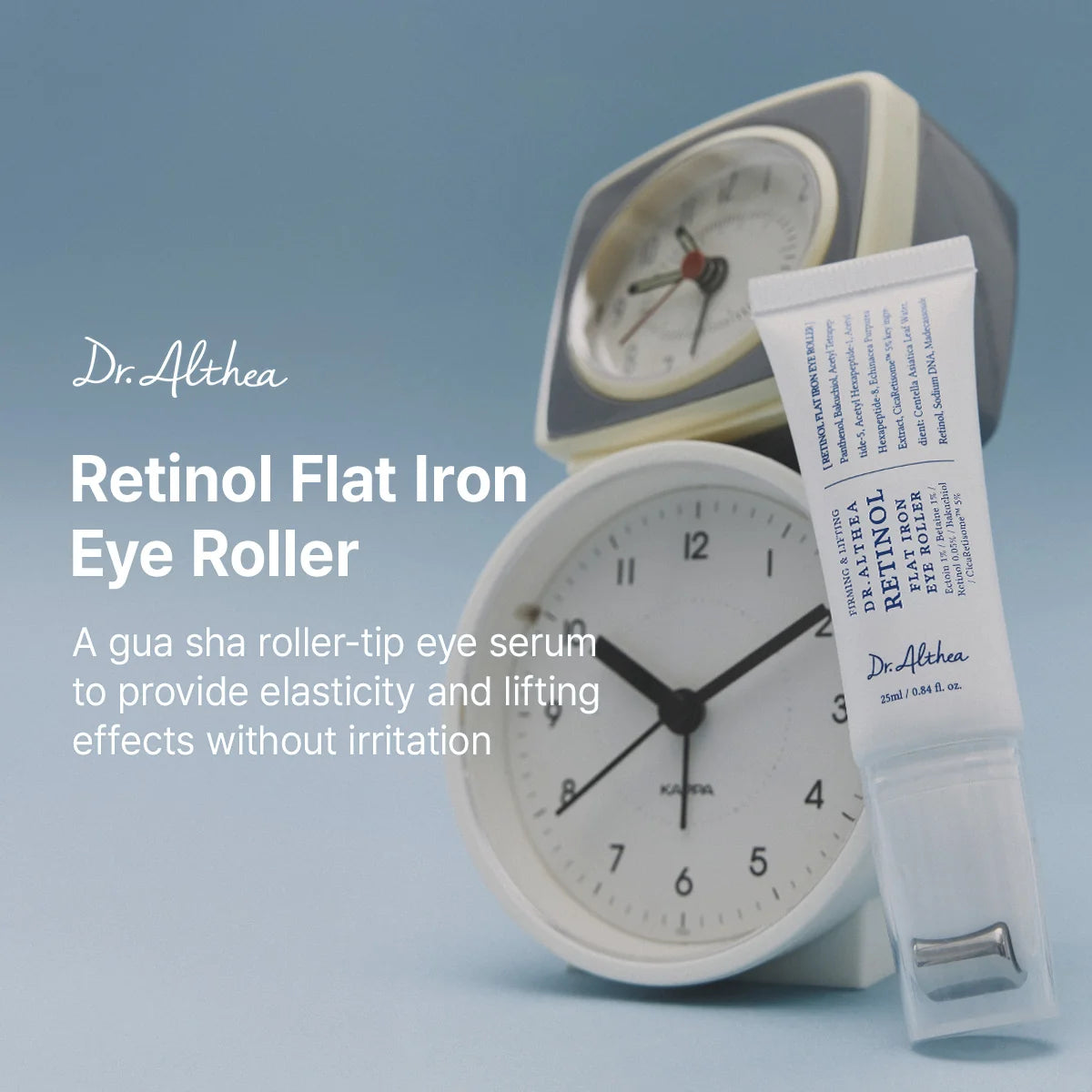 DR. ALTHEA - RETINOL FLAT IRON EYE ROLLER - (1PC)