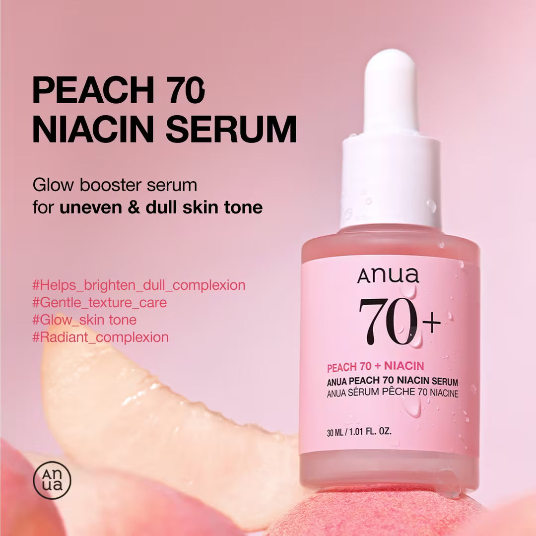 ANUA - PEACH 70+ NIACIN SERUM - (1PC)