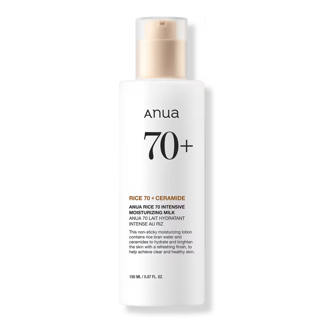 ANUA - RICE 70 + CERAMIDE INTENSIVE MOISTURIZING MILK - (1PC)