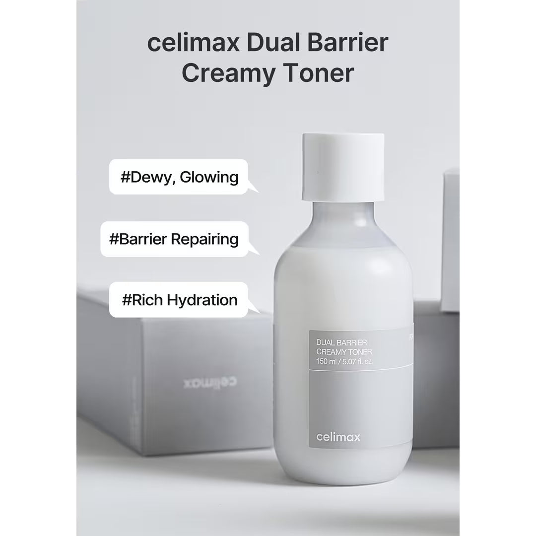 CELIMAX - DUAL BARRIER CREAMY TONER - (1PC)