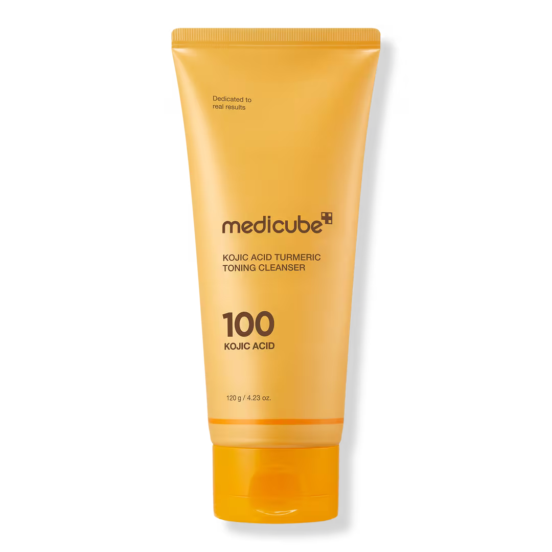 MEDICUBE - KOJIC ACID TURMERIC TONING CLEANSER - (1PC)