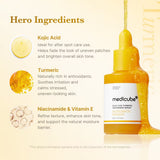 MEDICUBE -  KOJIC ACID TURMERIC NIACINAMIDE SERUM - (1PC)