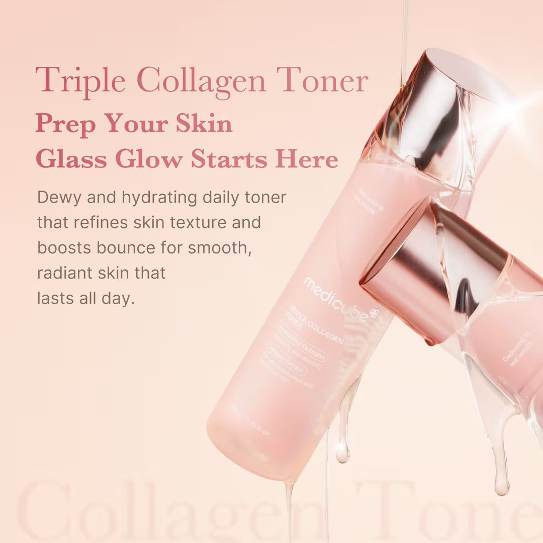MEDICUBE - TRIPLE COLLAGEN TONER - (1PC)