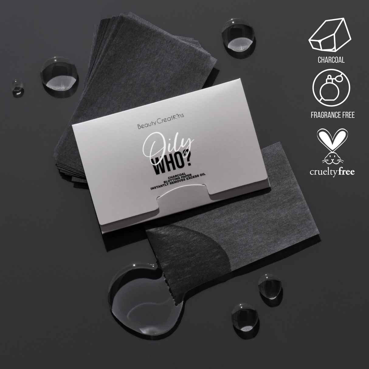 BEAUTY CREATIONS - OILY WHO?  BLOTTING PAPER