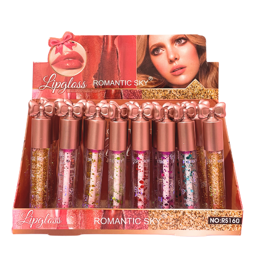 ROMANTIC SKY - BOW LIPGLOSS (DISPLAY 24PC)