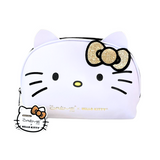 THE CREME SHOP X HELLO KITTY - GOLDEN ICON MAKEUP TRAVEL POUCH- (1PC)
