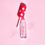 THE CREME SHOP X HELLO KITTY - KISS SHIMMER LIP OIL- (4PCS)