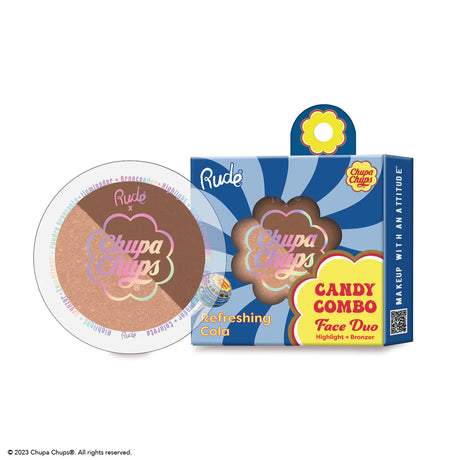 RUDE-CHUPA CHUPS CANDY COMBO - HIGHTLIGHT BRONZER- 1PC