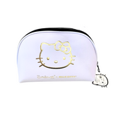 THE CREME SHOP X HELLO KITTY - GOLDEN ICON MAKEUP TRAVEL POUCH- (1PC)