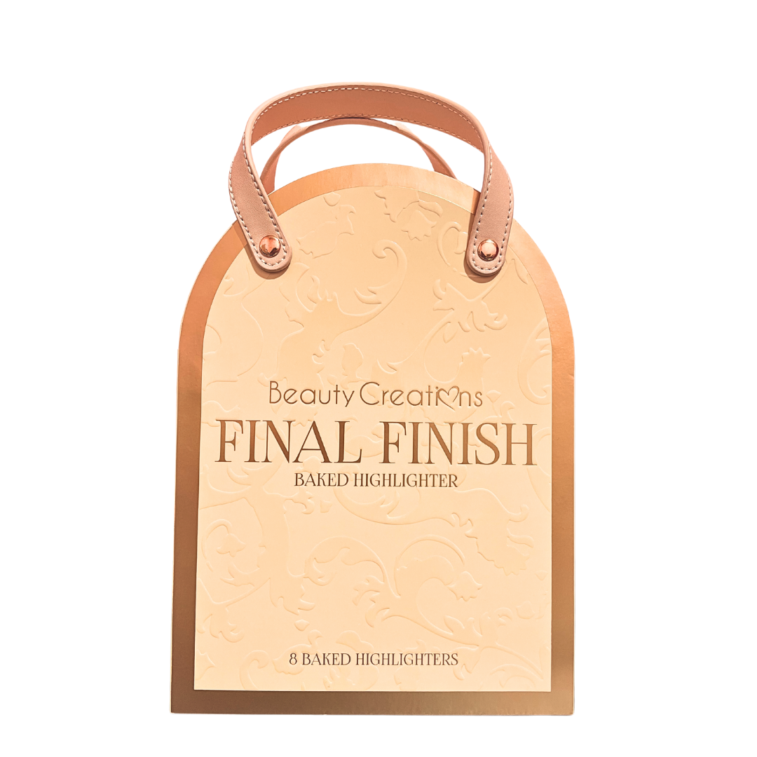 BEAUTY CREATIONS - FINAL FINISH BAKED HIGHLIGHTER PR (8 BAKED HIGHLIGHTERS)