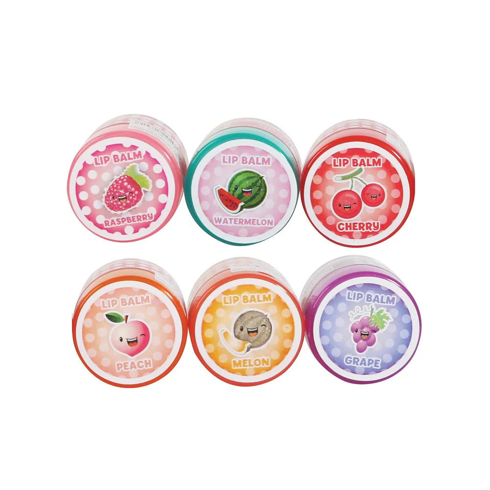 BEAUTY TREATS- MOISTURIZING FRUITY- LIP BALM- 24PCS