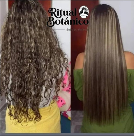 RITUAL BOTÁNICO - KERATINA NATURAL PERMANENT HAIR STRAIGHTENING TREATMENT + PRE SHAMPOO