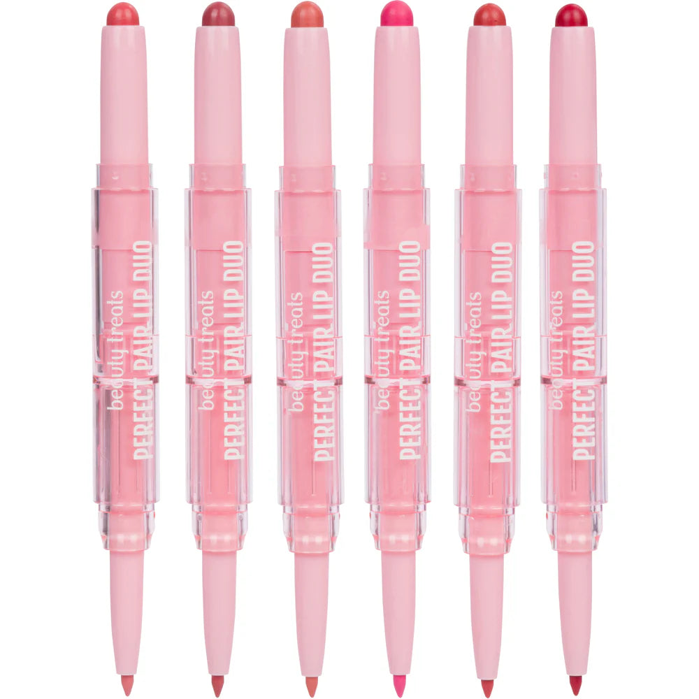 BEAUTY TREATS- PERFECT PAIR-  LIP DUO-24PCS