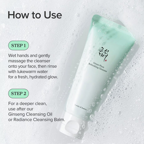 BEAUTY OF JOSEON - GREEN PLUM REFRESHING CLEANSER - (1PC)