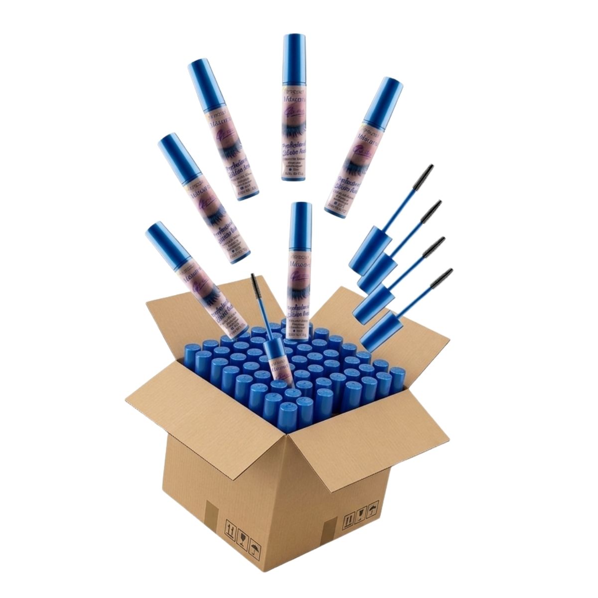 PROSA - MASCARA PROFESSIONAL SILICON AZUL - (CAJAS Y PAQUETE)