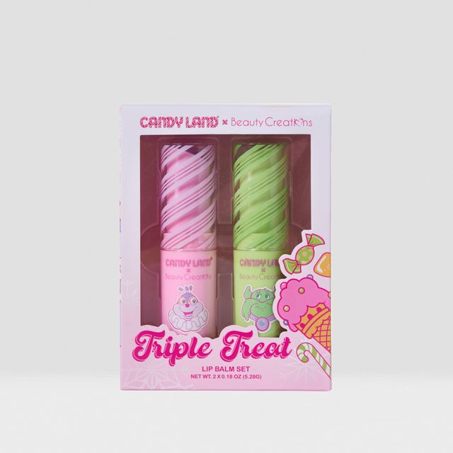BEAUTY CREATIONS X CANDY LAND- TRIPLE TREAT- LIP BALM SET- 1PC