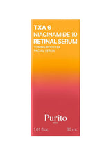 PURITO SEOUL - TXA 6 NIACINAMIDE 10 RETINAL  SERUM - (1PC)