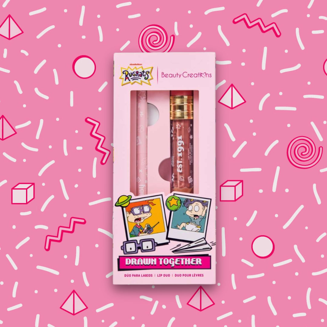 BEAUTY CREATIONS X RUGRATS - DRAWN TOGETHER LIP DUO  (1PC) * PRE ORDER *