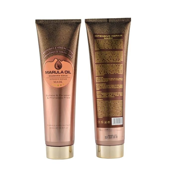 DIAMOND EDGE- MARULA OIL- REPAIR MASK- 1PC