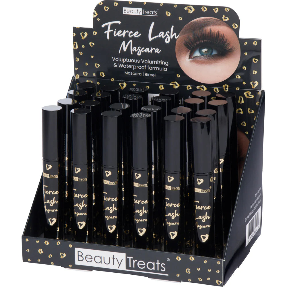 BEAUTY TREATS- FIERCE LASH MASCARA- 24PCS