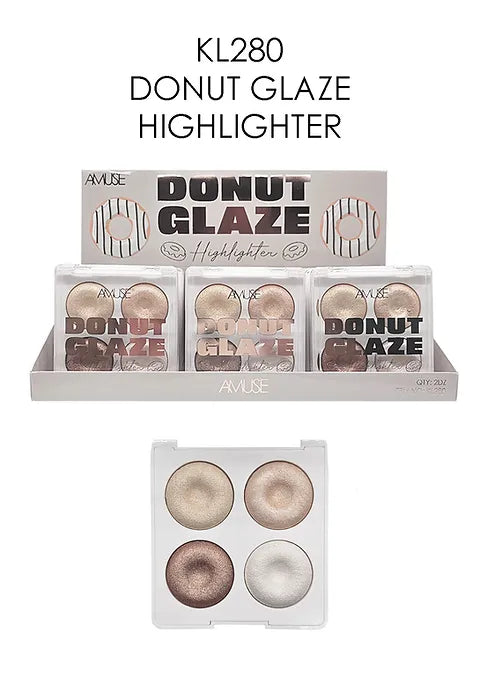 AMUSE- DONUT GLAZED- HIGHLIGHTER-24PCS