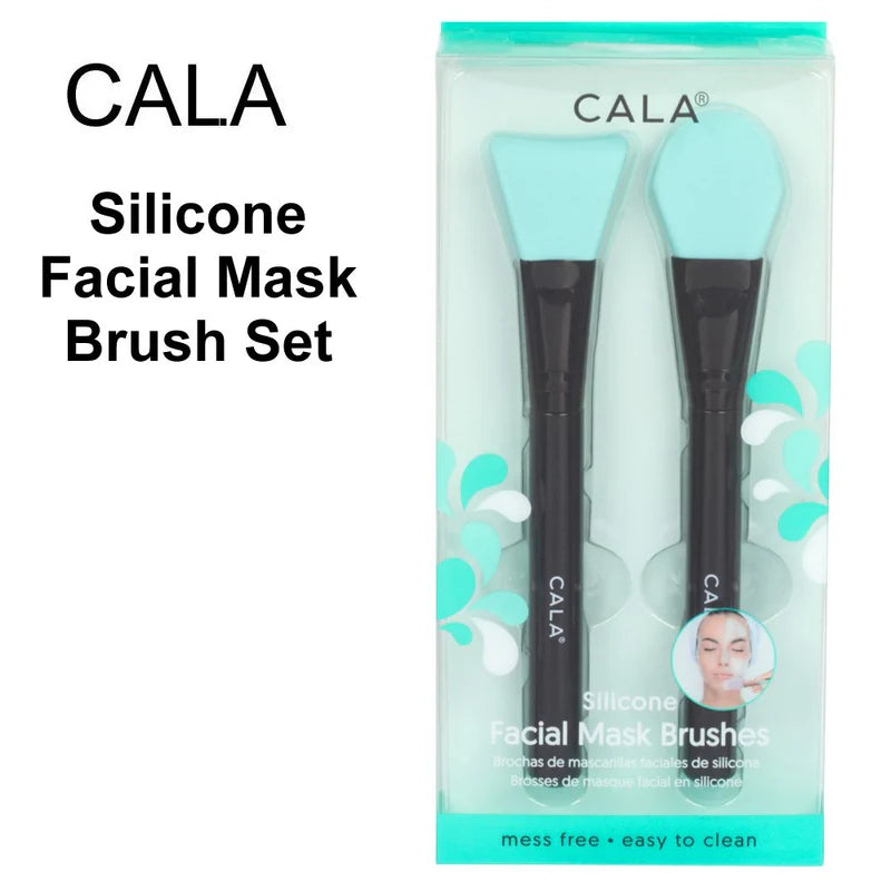 CALA - SILICONE- FACIAL MASK BRUSHES- 1PC