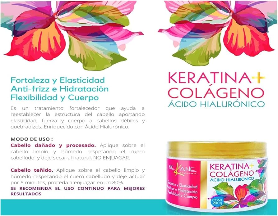 NEKANE CAPILAR- KERATINA + COLAGENO- 1PC