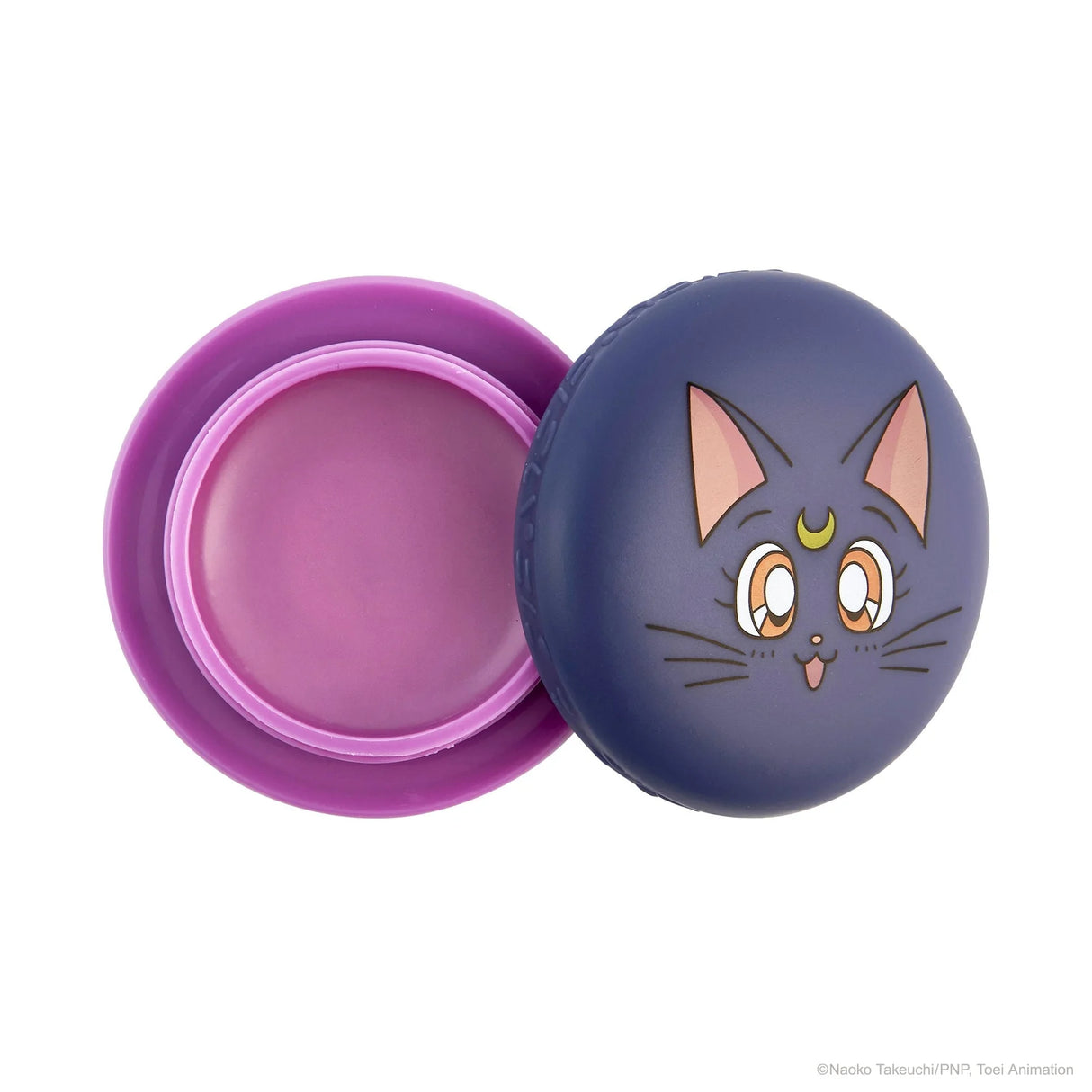 THE CREME SHOP X SAILOR MOON -LUNA MACARON LIP BALM(1PC)